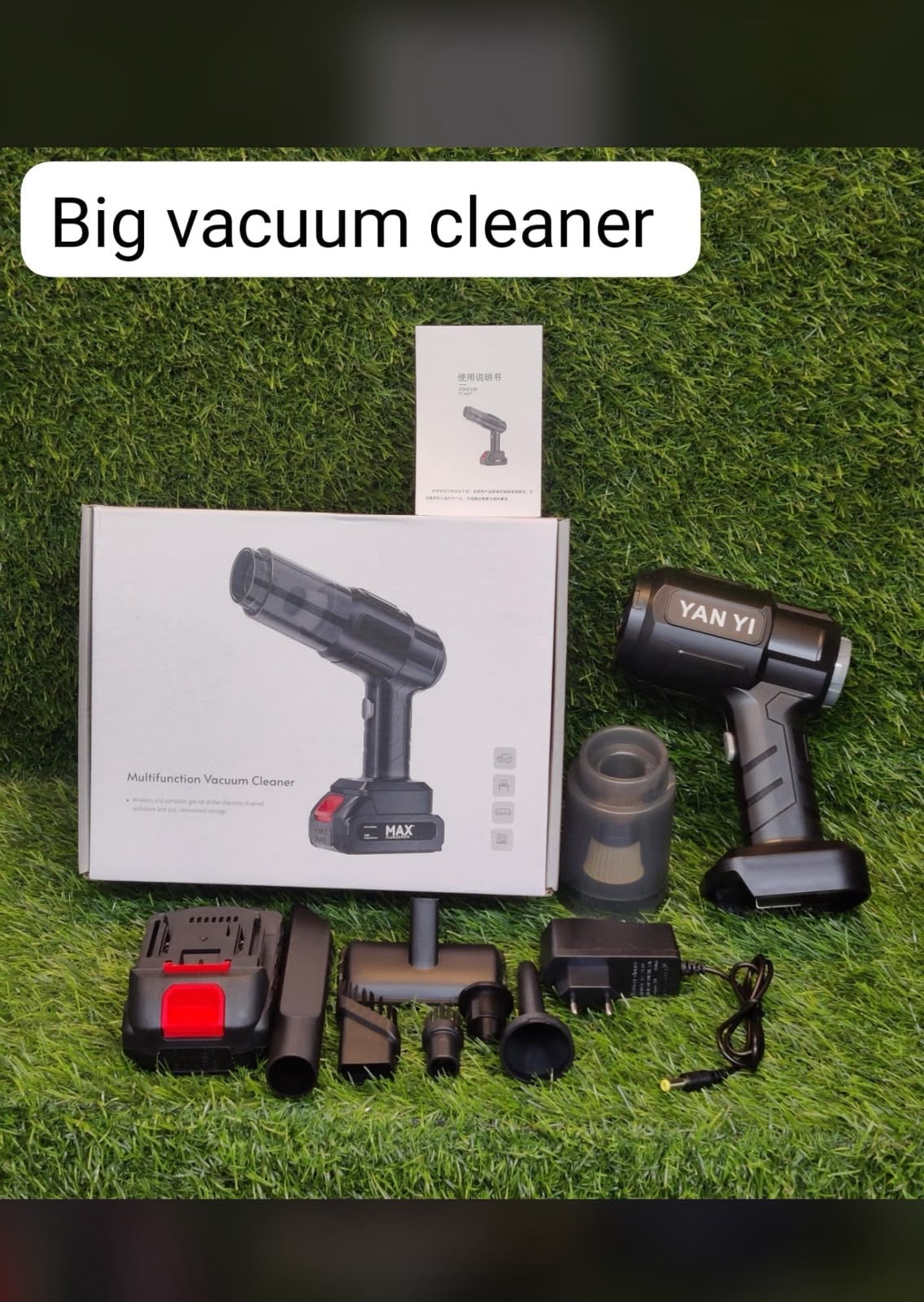 IGNITE GEDGETS CyclonePro High-Power Cordless Vacuum Cleaner & Blower Kit