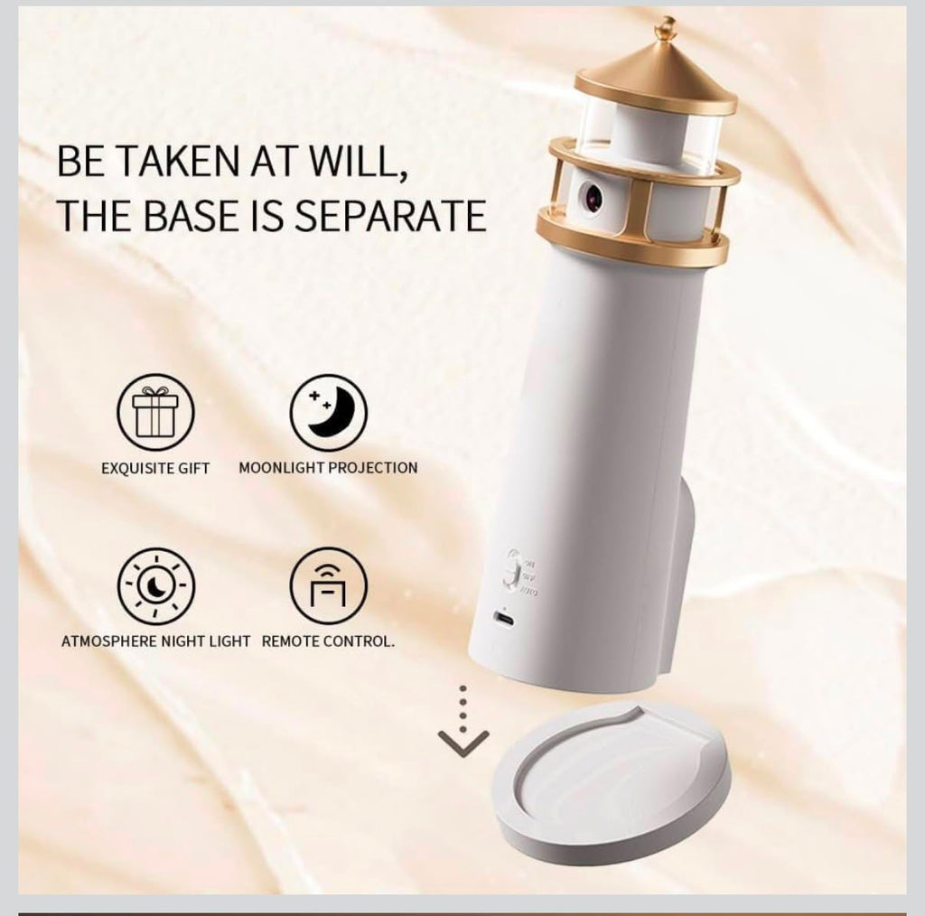 IGNITE Pharos Luna Night-Beacon Projection Lamp