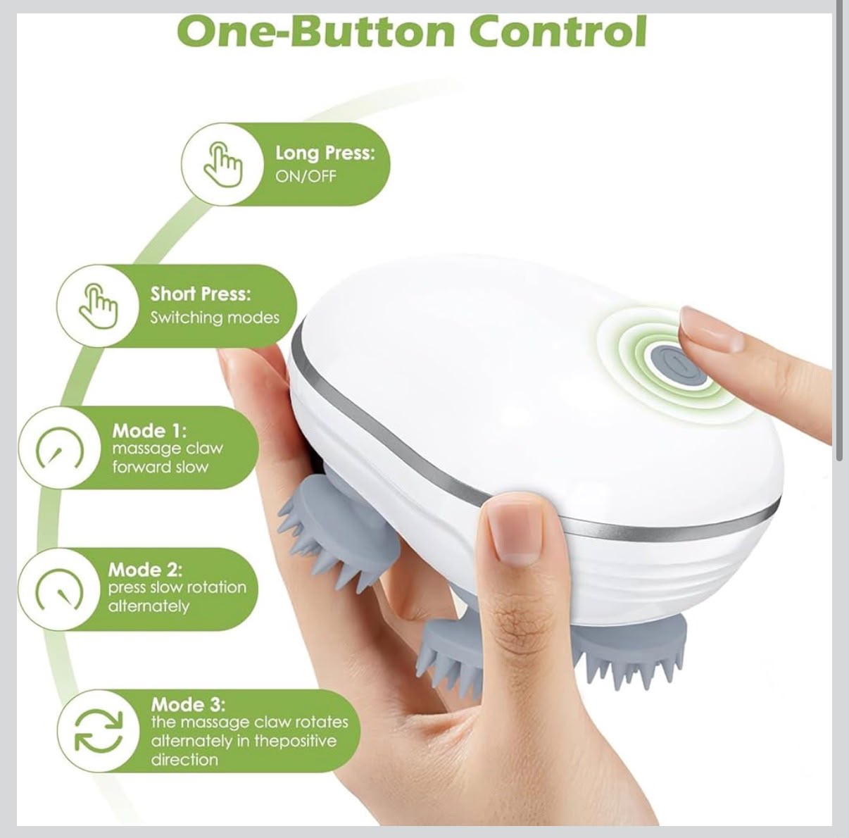 IGNITE DermaKnead Multi-Node Scalp Massager