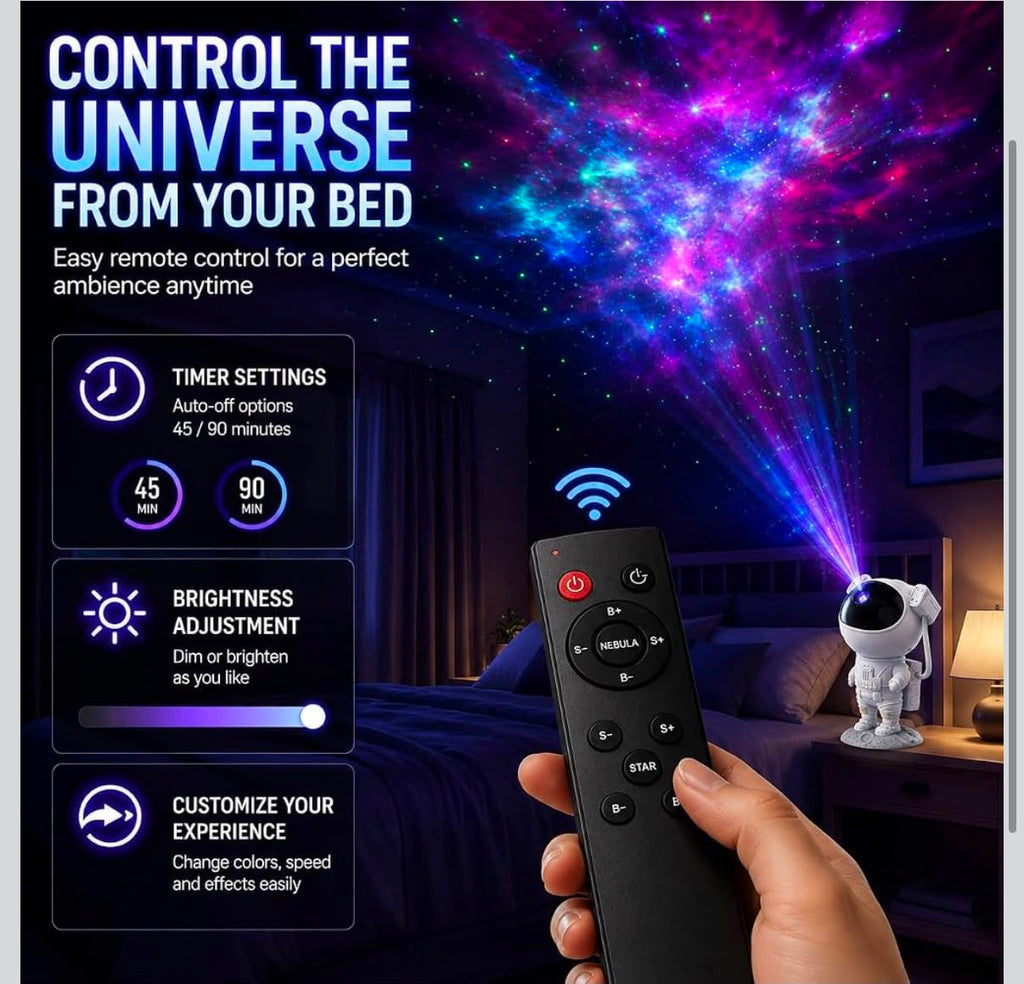 IGNITE AstroLumina Starry Nebula Galaxy Projector