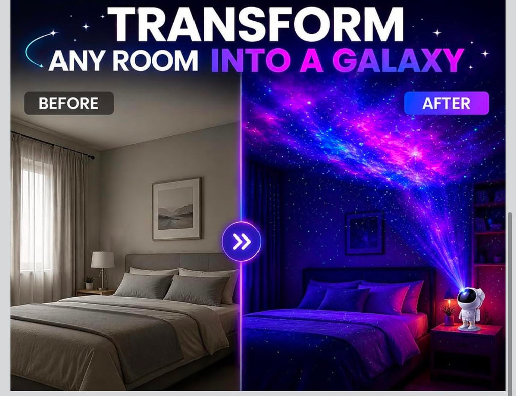 IGNITE AstroLumina Starry Nebula Galaxy Projector