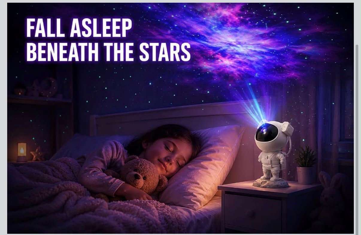 IGNITE AstroLumina Starry Nebula Galaxy Projector