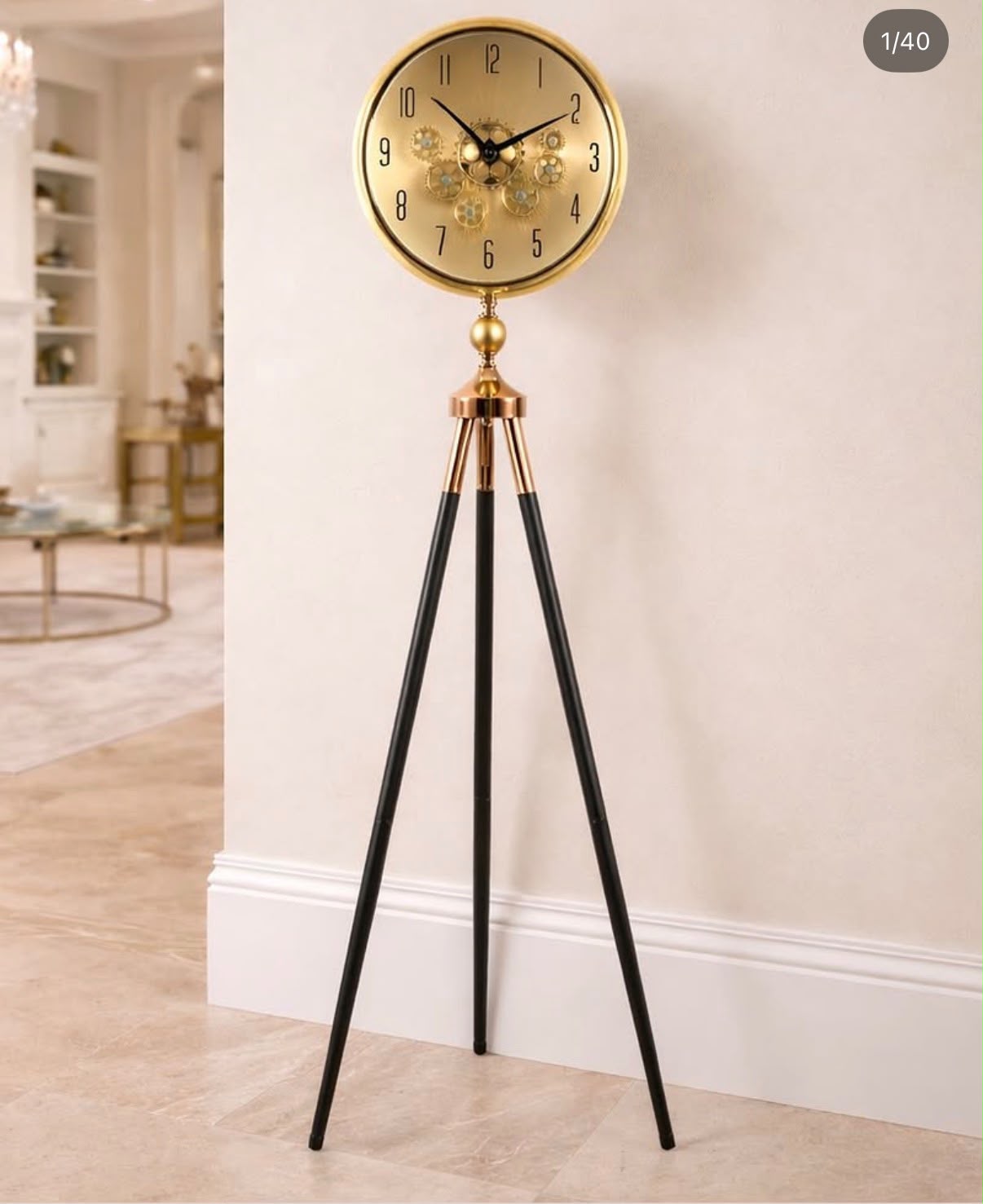 IGNITE Tempus Vintage Steampunk Industrial Beacon Clock