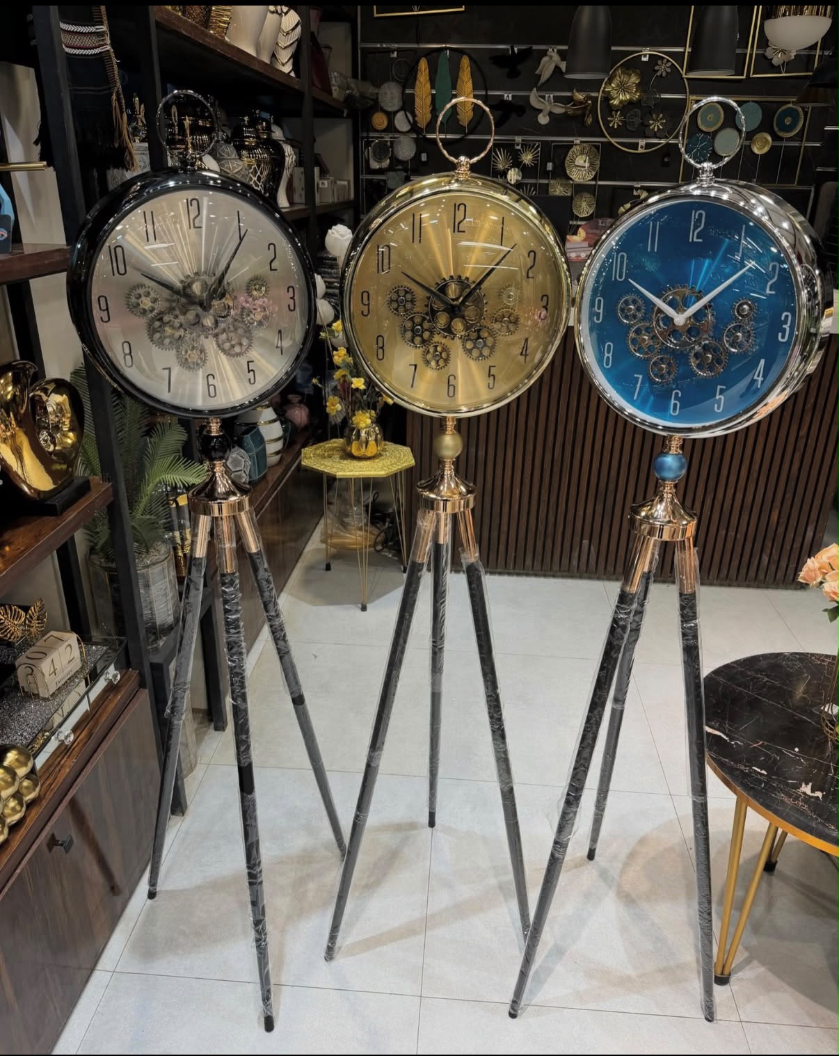 IGNITE Tempus Vintage Steampunk Industrial Beacon Clock
