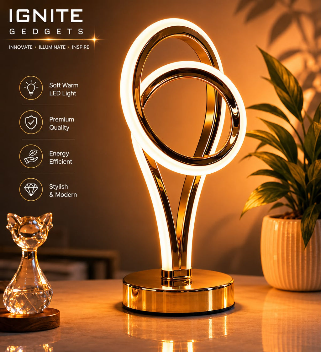 IGNITE Nexus Anellus Interlocking LED Loop Lamp