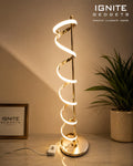 IGNITE Helical Helix Aureum Kinetic Art Lamp