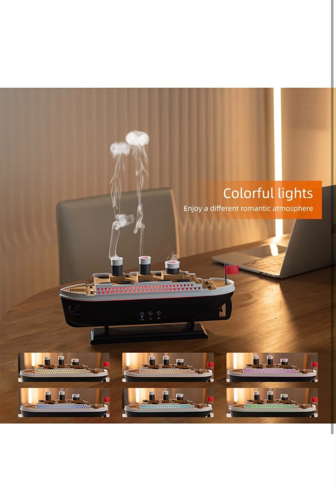 IGNITE Nautilus Vortex Jellyfish Ring Cruise Ship Aroma Diffuser