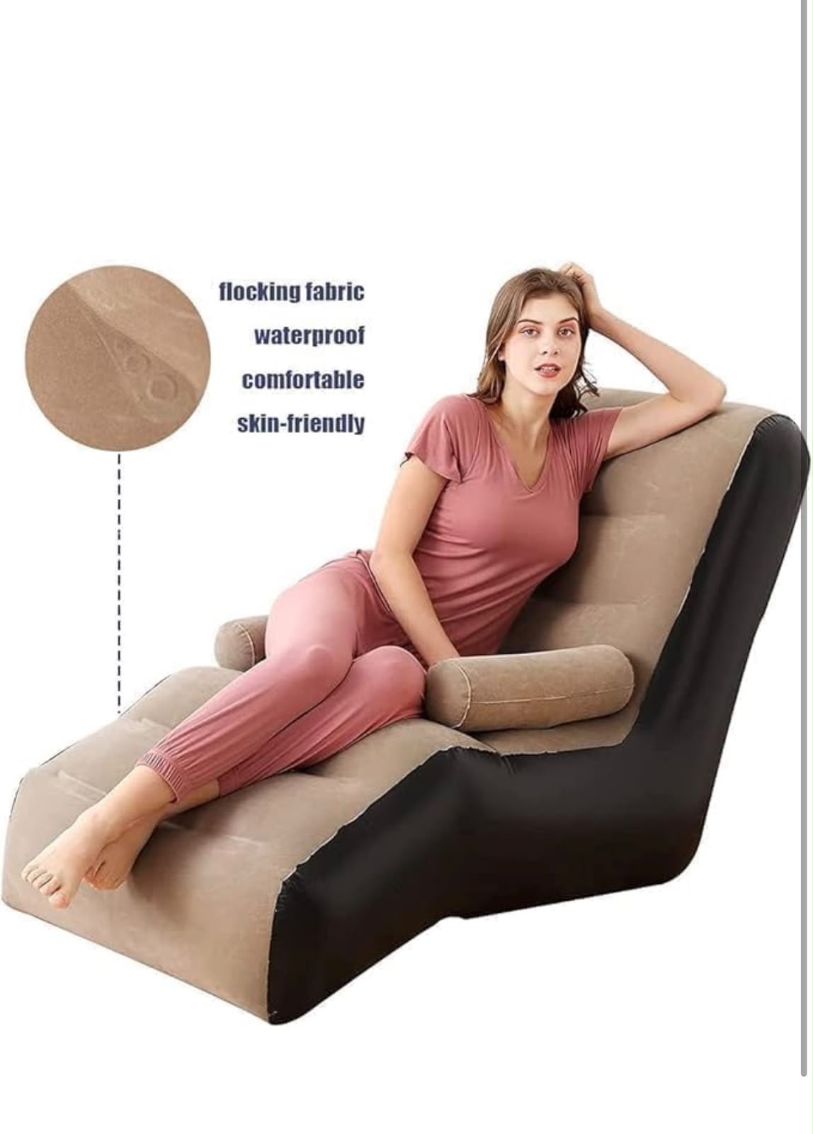 IGNITE RestoraFlock Ergonomic Inflatable Chaise Lounge