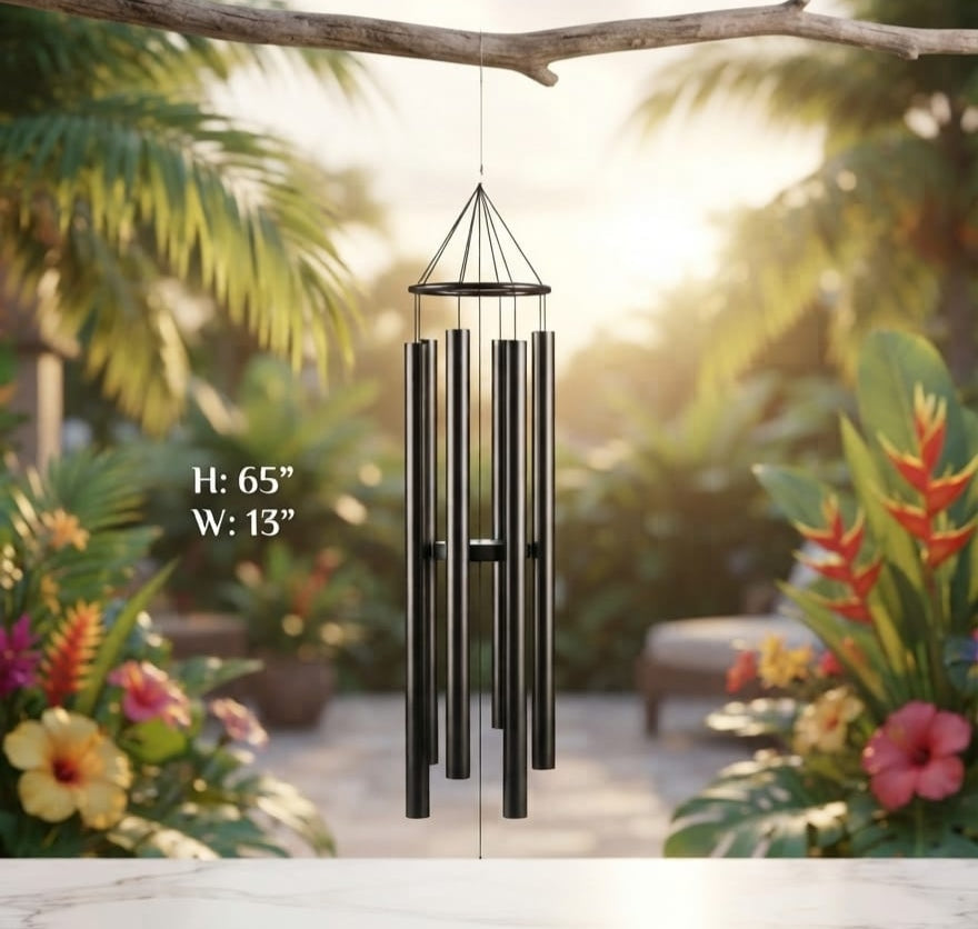 IGNITE GEDGETS Handcrafted Architectural Low-Frequency Cathedral Bell Wind Chime for Balcony & Veranda