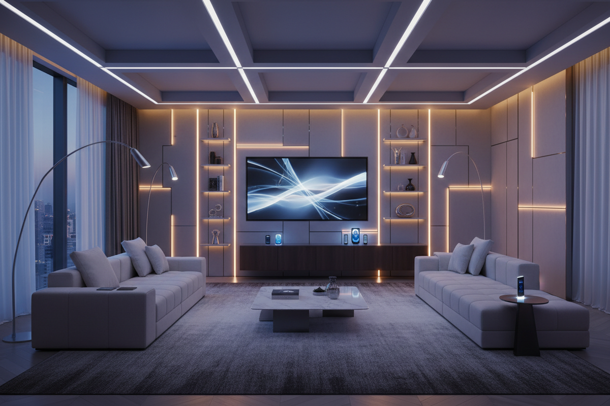 Smart Lighting Background